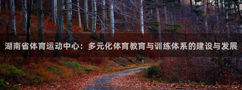 JJB竞技宝官方正版app代理：湖南省体育运动中心：多元化体