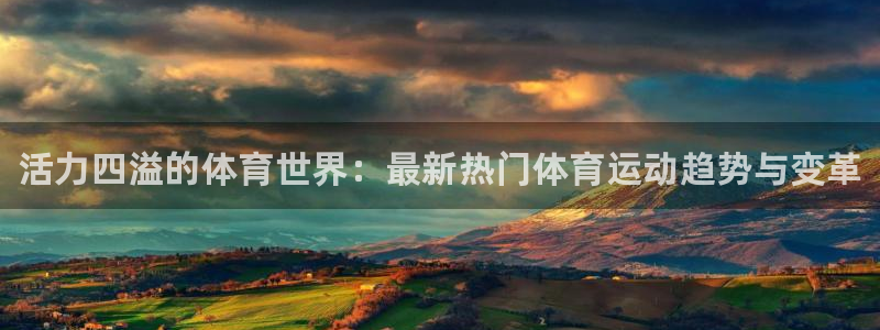 JJB竞技宝官方正版app新能源：活力四溢的体育世界